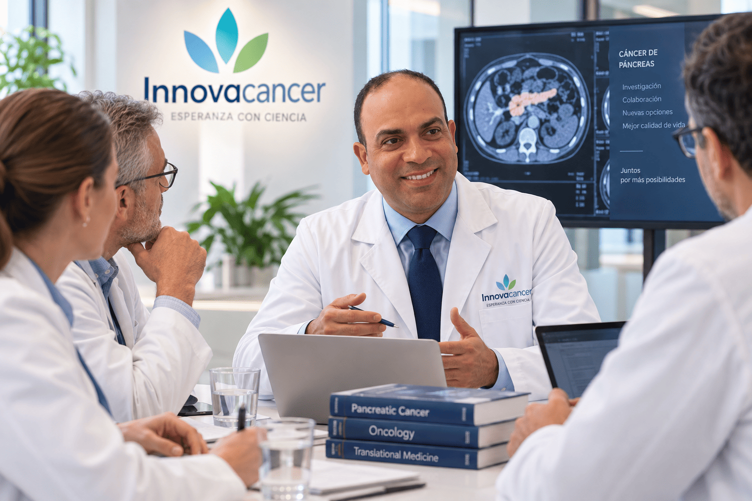 Colaboración médica en el tratamiento del cáncer de páncreas