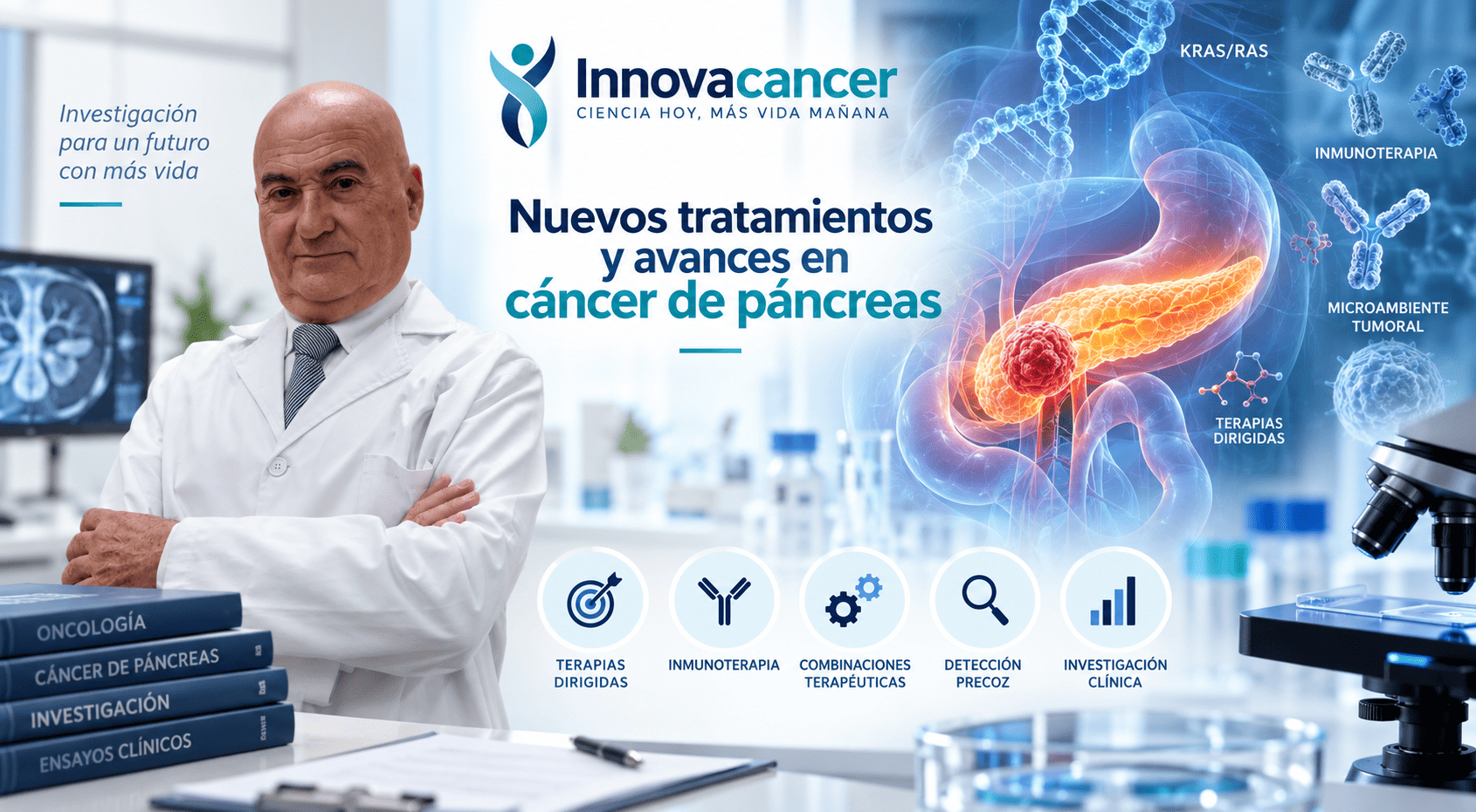 Nuevos tratamientos y avances en cáncer de páncreas